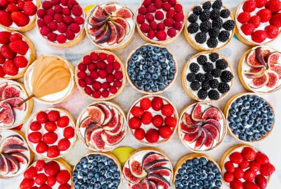 tartelettes aux fruits