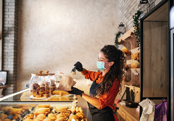 vendeuse en boulangerie